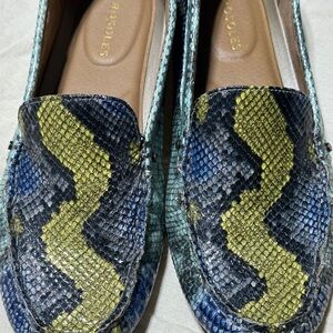 Aerosoles Women's Multicolor Snake Print Loafers